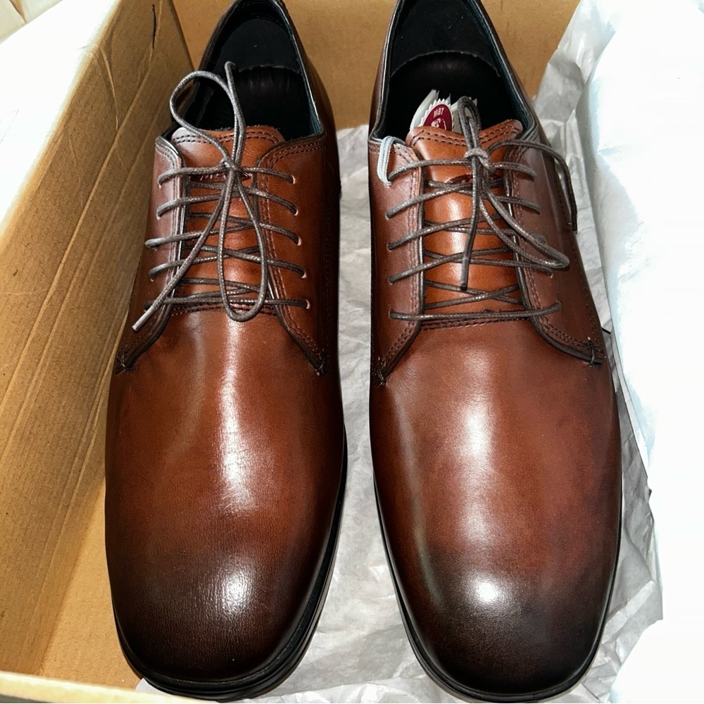 MBT Brown Oxfords Classic Leather Design